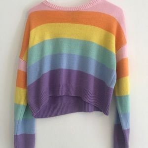 Rainbow sweater